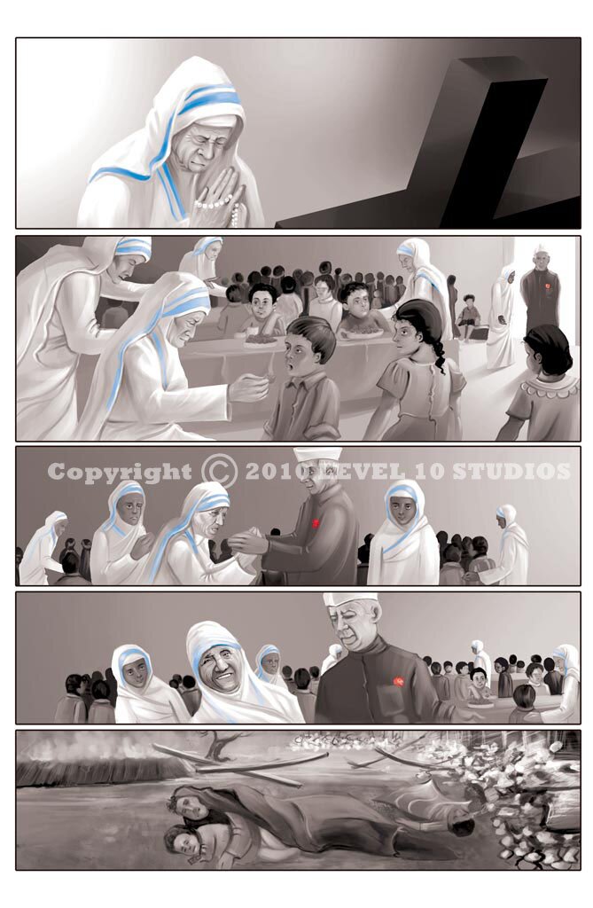 Art Styles for Mother Teresa