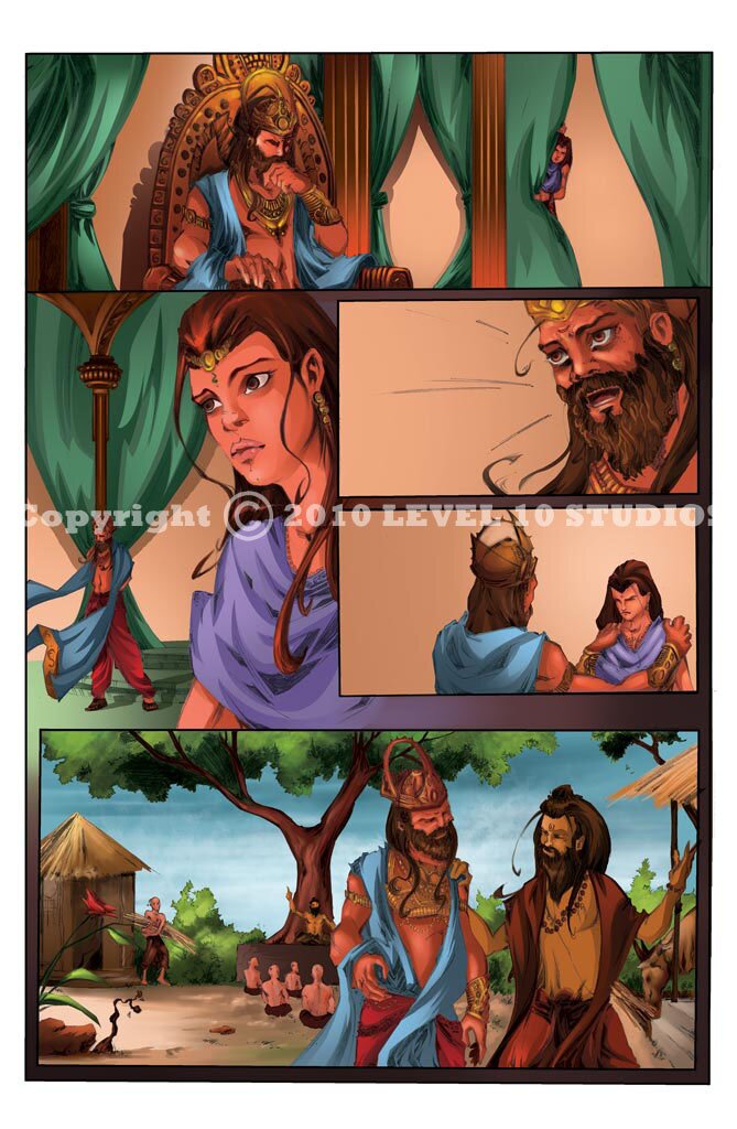 Art Styles for Sita - Graphic Novel